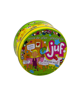 Snoeptrommel Juf 14cm